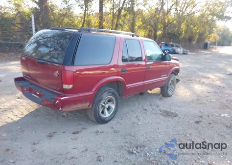 2003 Chevrolet Blazer Ls из США, поврежденный, VIN 1GNCS13X73K103616